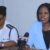 Meneja afia kwenye kiti akizungumza na waandishi wa habari