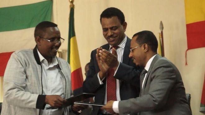 Ethiopia yatia saini mkataba wa kumaliza uhasama na waasi wa Oromo Liberation Front – OLF